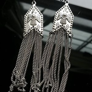 Sterling silver bohemian earrings